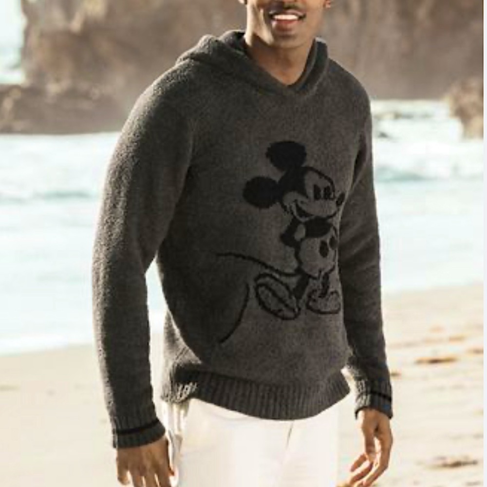 Barefoot Dreams Cozychick Classic Disney Mickey Mouse Hoodie, size 5